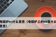 电磁炉显示E0问题解析（了解电磁炉显示E0故障原因及解决方法）